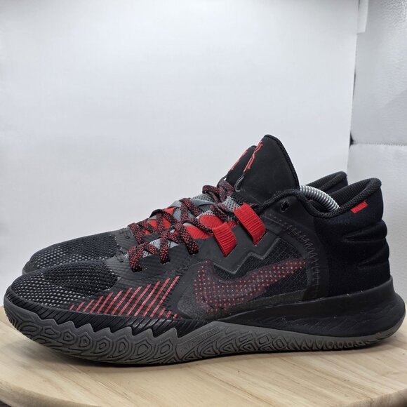 Nike Kyrie Flytrap V Sneakers Mens 10.5 Black Red CZ4100-003 - Picture 1 of 9